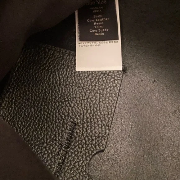 Banana Republic Black Leather & Suede With Statement Hardware Belt Bag - Picture 7 of 7